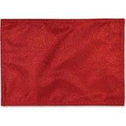 Unique Living | Placemat Glitter | Rechthoekig | Polyester | Rood | 30...