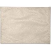 Unique Living | Placemat Glitter | Rechthoekig | Polyester | Off-White...