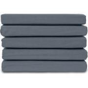 Ten Cate Katoensatijnen Hoeslaken - 180x200 - Donker Blauw