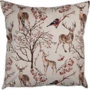 Clayre & Eef Kussenhoes 45x45 cm Beige Polyester Herten