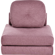 Beliani OLDEN - Slaapbank-Roze-Polyester