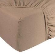 DoubleDry Hoeslaken Jersey 100% Katoen - Eenpersoons 90x200 cm - Zacht...