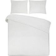 DoubleDry Dekbedovertrek 100% Natuurlijk Katoen - Eenpersoons 140x200/...