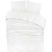 DoubleDry Dekbedovertrek Flanel 100% Zacht Katoen - Tweepersoons 200x2...