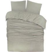 DoubleDry Dekbedovertrek Flanel 100% Zacht Katoen - Lits Jumeaux 240x2...