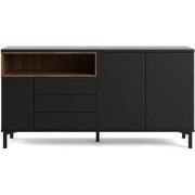 Dressoir met 3 deuren, 3 lades en 1 open vak B175,7 cm  APRIL