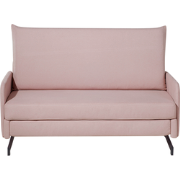 Beliani BELFAST - Tweezitsbank-Roze-Polyester