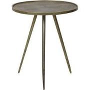 Bijzettafel Envira - Antiek Goud - Ø51cm