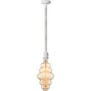 Home sweet home hanglamp Leonardo wit Cloud - amber