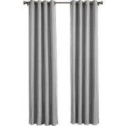 Larson - Luxe effen blackout gordijn - met ringen - 3m x 2.5m - Lichtg...