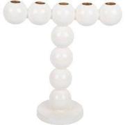 Kandelaar Bubbles High - Wit - 25.5x10.5x26.5cm