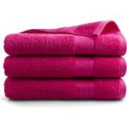 DoubleDry Hotel Badhanddoeken 70 x 140 cm – Set van 3 – 100% Katoen 50...