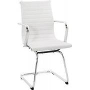 GIGA design bureaustoel 59x54x91 cm Wit