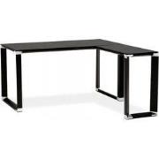 XLINE Bureau 170x160x73 cm Zwart