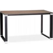 Klein recht bureau XLINE design 140x70x74 cm Bruin