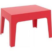 MARTO salontafel 77x56x43 cm Rood