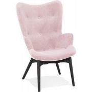RUBEN oorfauteuil 67x65x93 cm Roze