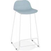 Halfhoge snackkruk BABYLOS 48x53x85 cm Blauw