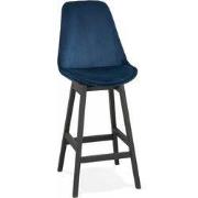 MORISS halfhoge snackkruk 48x56x103 cm Blauw