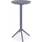 Opvouwbare statafel GIMLI 60 BAR 60x60x108 cm Grijs