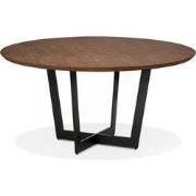 LULU ronde eettafel 120x120x75 cm Bruin