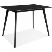 MARIUS kleine tafel 120x80x76 cm Zwart
