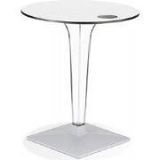 Ronde terrastafel VOCLUZ ROUND 68 68x68x73 cm Wit