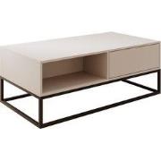 Meubella - Salontafel Delta - Beige - 120 cm