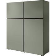 Meubella - Dressoir Cainan - Groen - 119 cm - Hoog