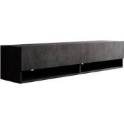 Meubella - TV-Meubel Asino - Grijs - 140 cm