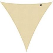 Kopu® Schaduwdoek Driehoek 4 mtr - 280 grams Waterdoorlatend - Creme