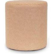 Unique Living - Poef Teddy - 35x38cm - Latte