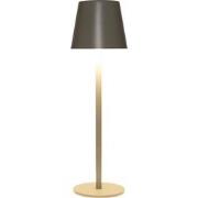 Portable lamp 36,5x11 cm olijf