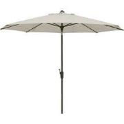 Madison Lissabon stokparasol Ø300 cm automatisch - mellow silver olefi...