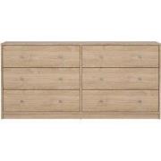 Dubbele ladekast met 6 lades B143,1 cm  LISE