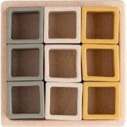 Baby's Only Houten vormenpuzzel met siliconen blokken - Baby puzzel - ...