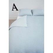 At Home Living Bluegrey dekbedovertrek - 260x200/220 (lits-jumeaux XL)