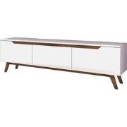 Tv-meubel 3 deuren wit - L180 cm