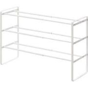 Uitbreidbaar schoenenrek 3 niveaus - L41-70 cm