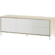 Tv-meubel 2 deuren en 2 laden Brooklyn - L130 cm