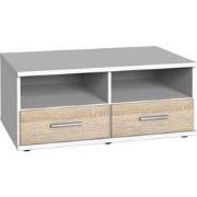 Tv-meubel 2 laden 2 vakken - L92 cm
