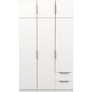 Kast 6 deuren en 2 laden Ghost - L119,4 cm