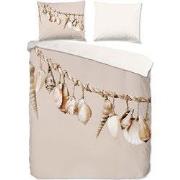 Pure Schelpen Dekbedovertrek Zand-2-persoons (200 x 200/220 cm)