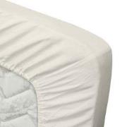 Ten Cate Katoensatijnen Topper Hoeslaken - 140x200 - Naturel