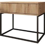 Meubella - Nachtkastje Sylvester 2 - Eiken - 60 cm