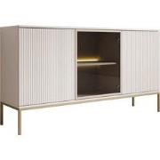 Meubella - Legend - Dressoir - Beige - 153x39x83 cm