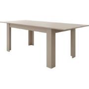 Meubella - Eetkamertafel Uverta - Beige - 220 cm - Uitschuifbaar