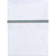 Baby's Only Wieglaken geweven bies - Zeegroen/Wit - 80x100 cm - 100% e...