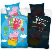 Peppa Pig Dekbedovertrek - Eenpersoons - 140x200 cm - Kussensloop 60x7...