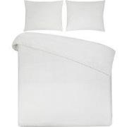 DoubleDry Dekbedovertrek 100% Natuurlijk Katoen - Eenpersoons 140x200/...